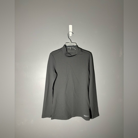 Nobull Waffle Turtleneck Long Sleeve Womens Size XS - Picture 2 of 4